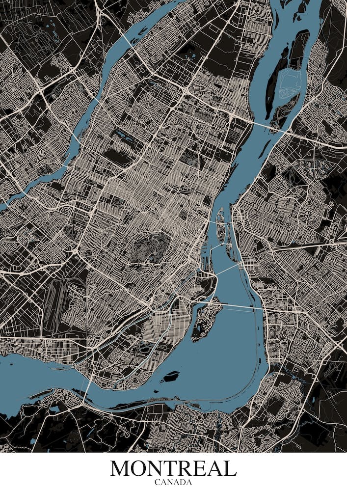 Montreal Black Blue