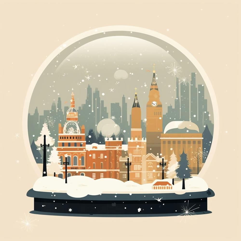 London United Kingdom 2 Snowglobe