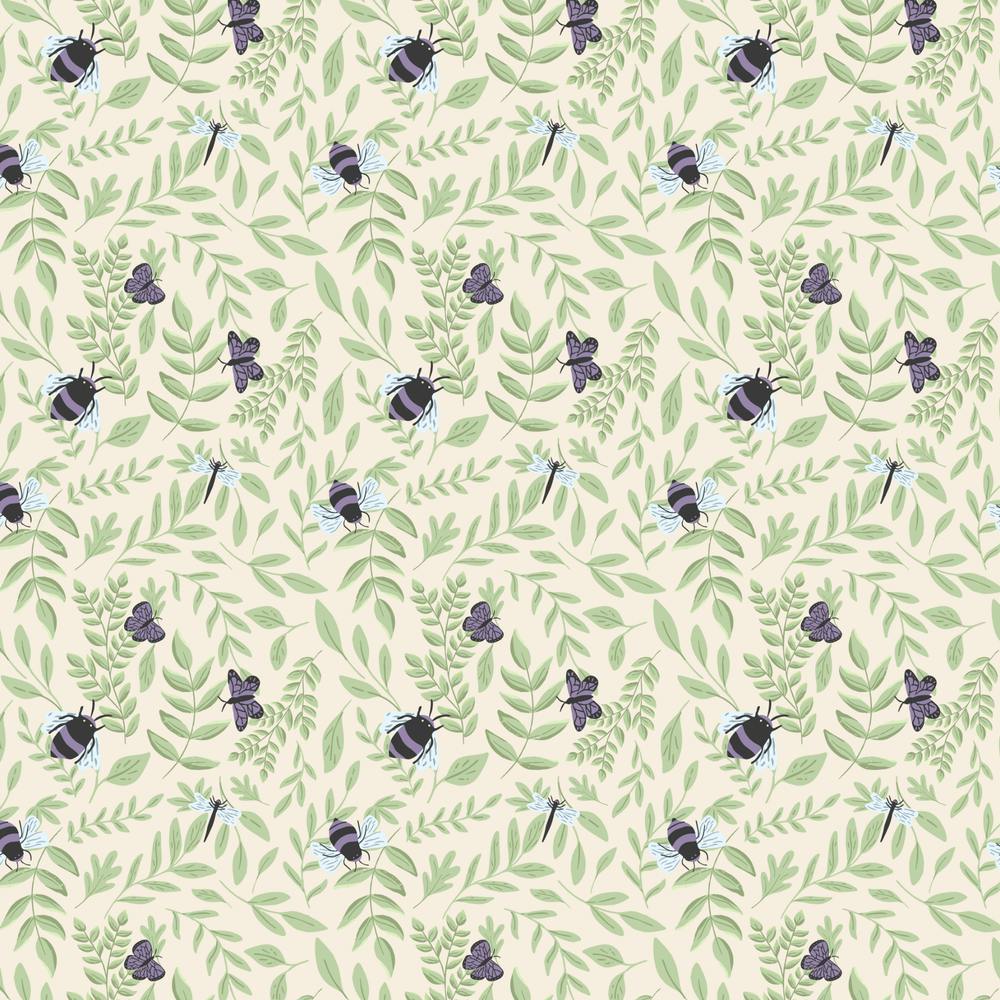 Leaves And Bees