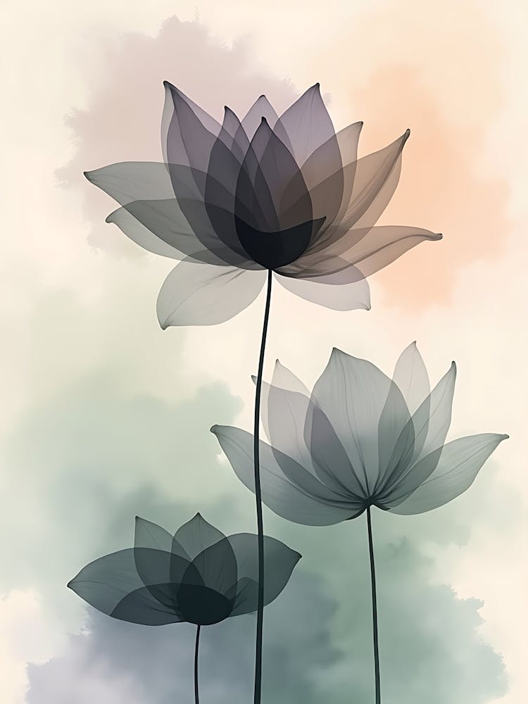 Whispering Petals in Warm Neutrals