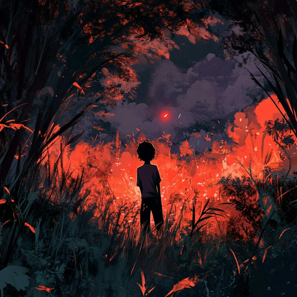 Boy In The Forest
