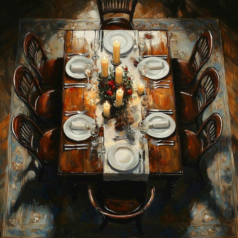 Dinner Table Art