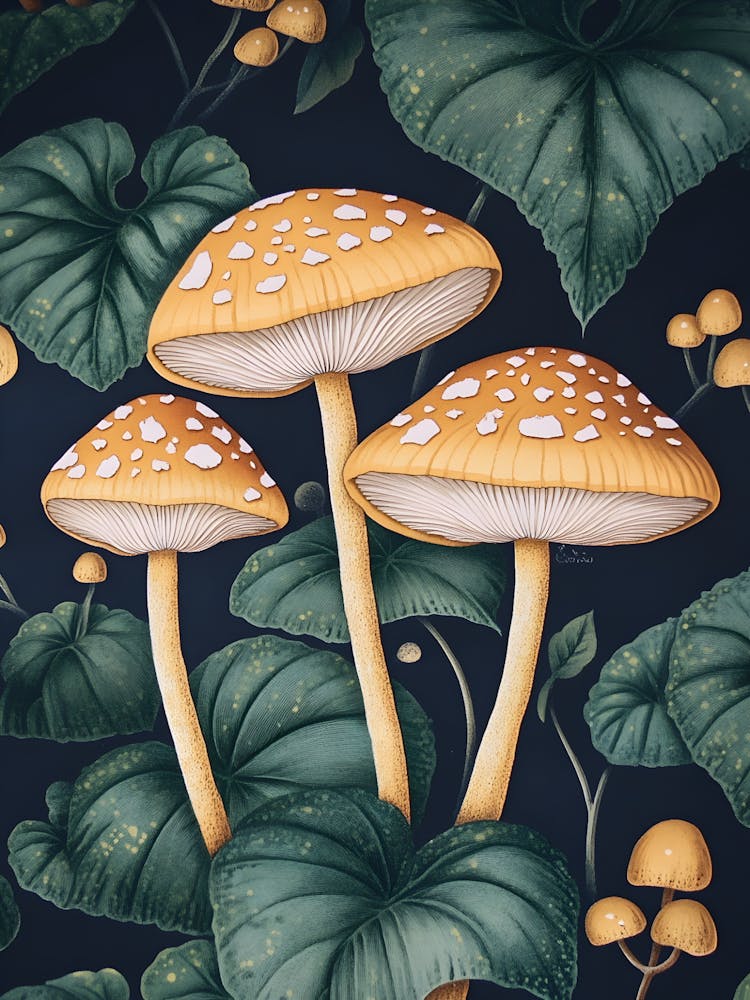 Mushroom Wallpaper