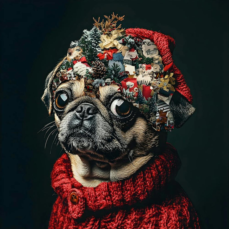 Holiday Pug 3
