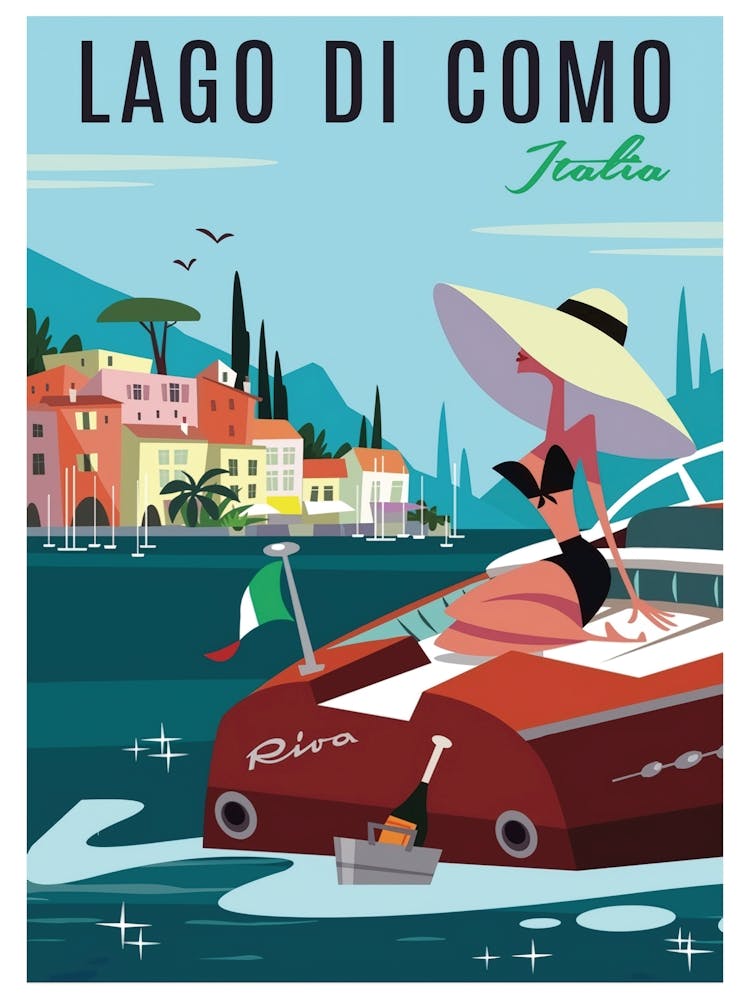 Lago Di Como Italia Prints