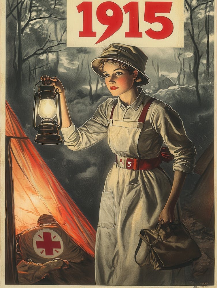 Aihrgdesign A Vintage Poster Promoting Red Cross Relief Effor 22b96e20 B00c 4834 Bfed 4e24faded848 3