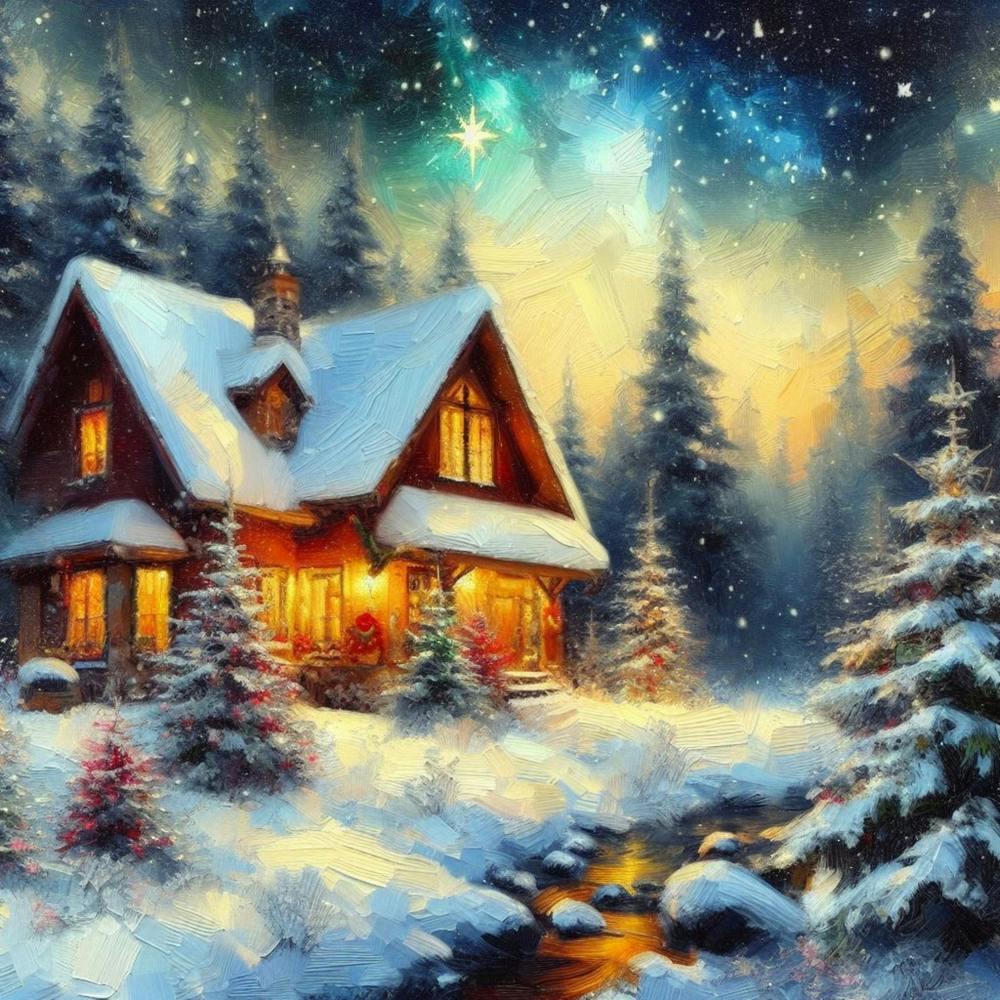 Christmas Cabin In The Woods