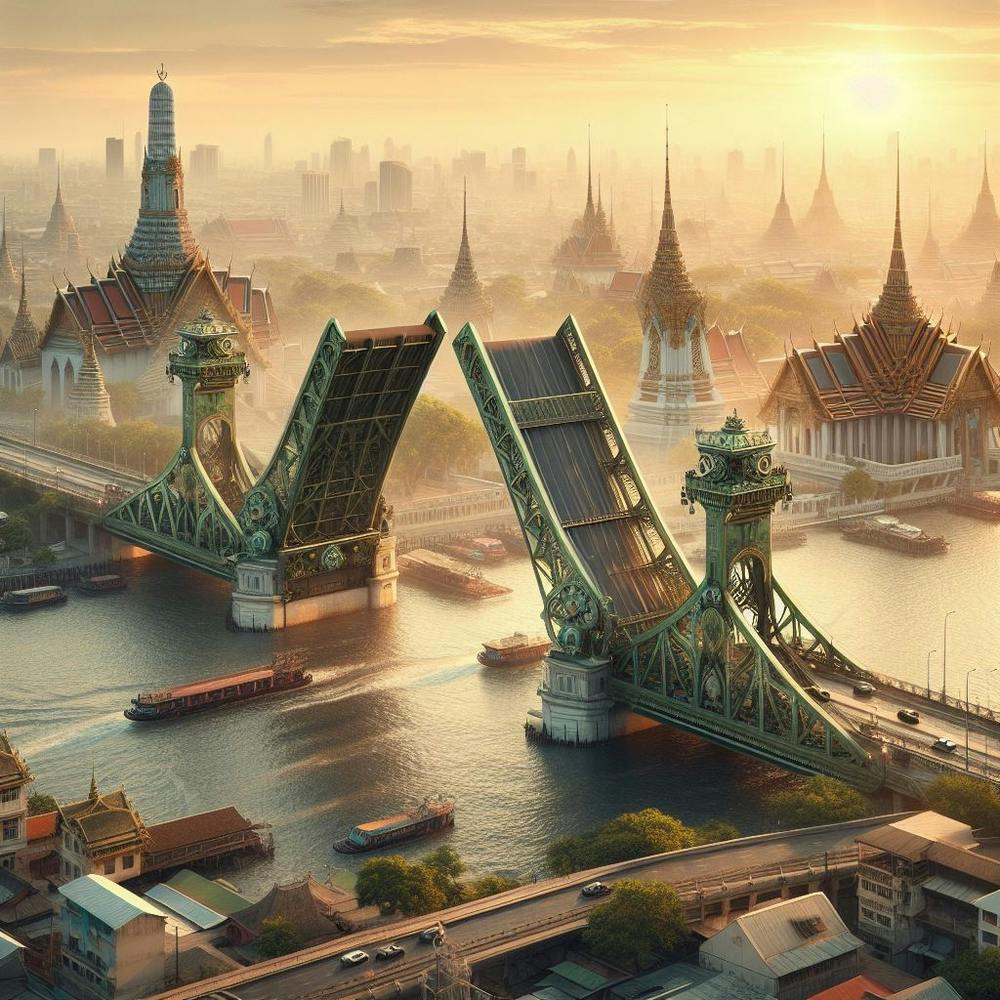 Sunrise In Bangkok