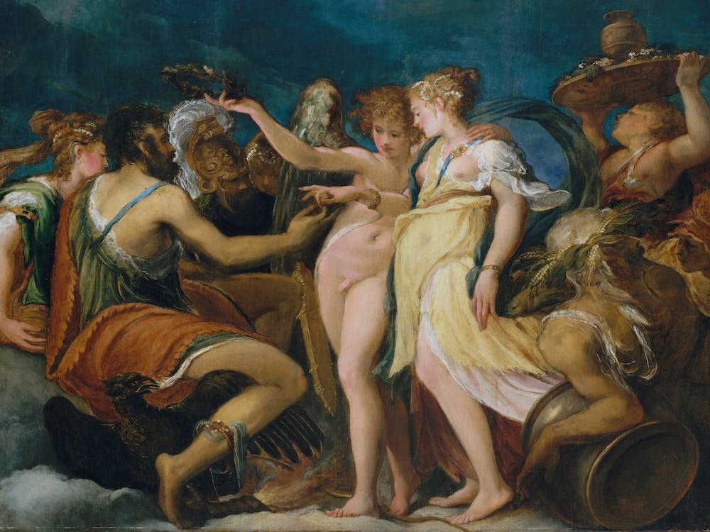 The Marriage Of Cupid And Psyche, Andrea Schiavone