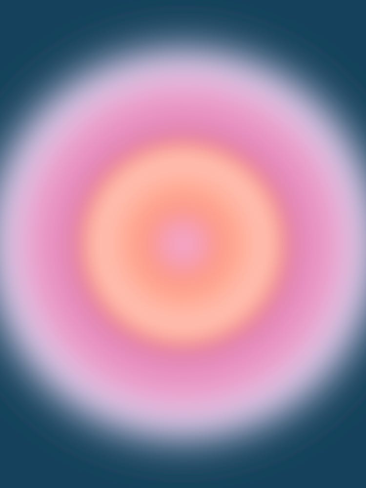 Magical Night 01 Gradient Aura Dark Blue And Pink