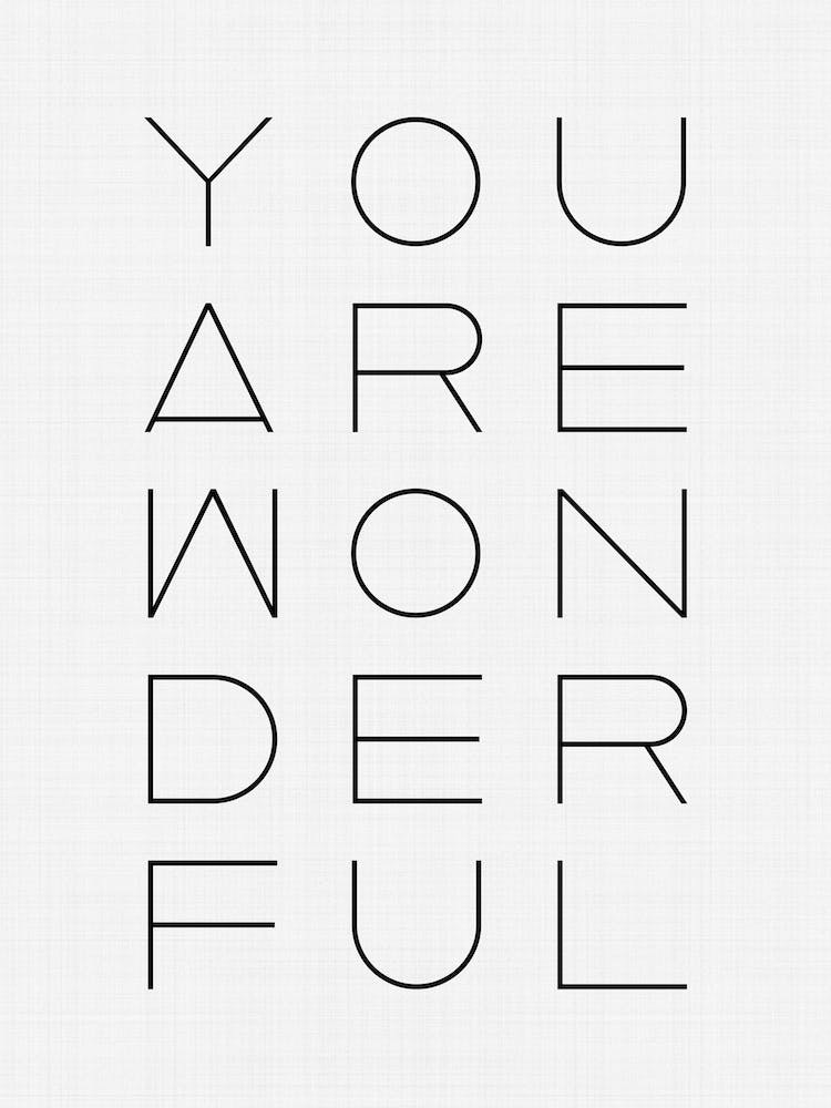 You Are Wonderful