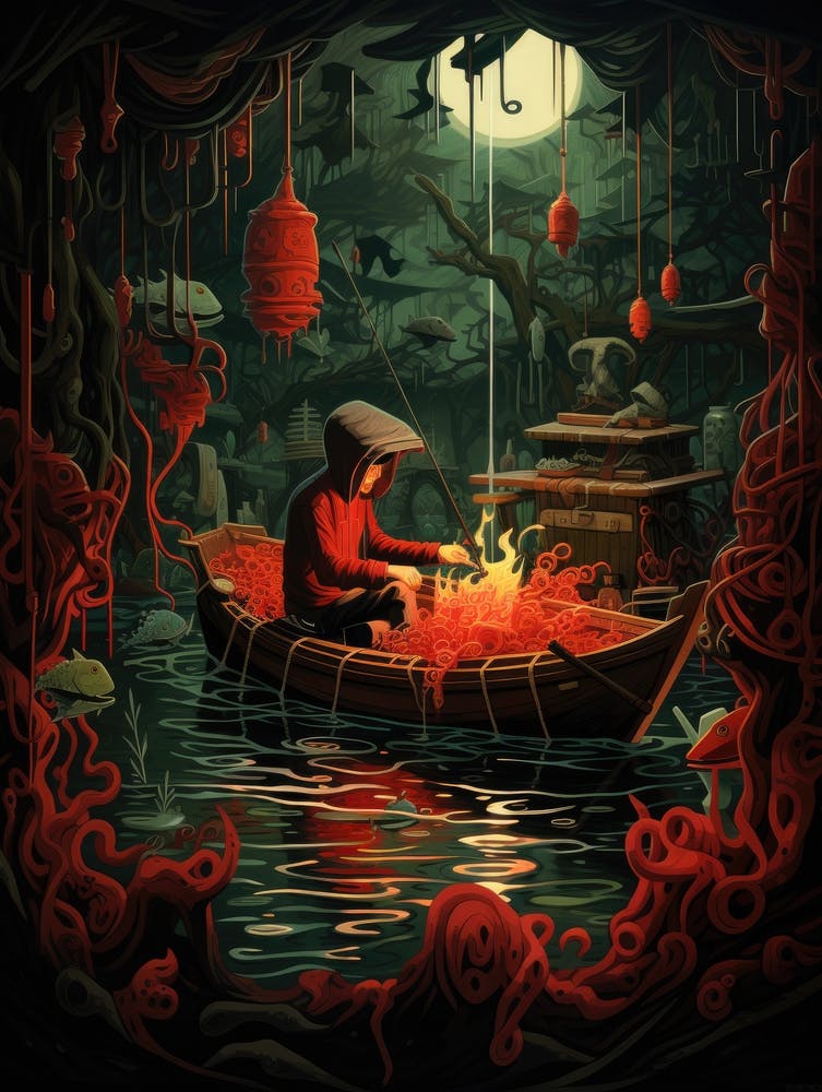 Boat In The Water 1