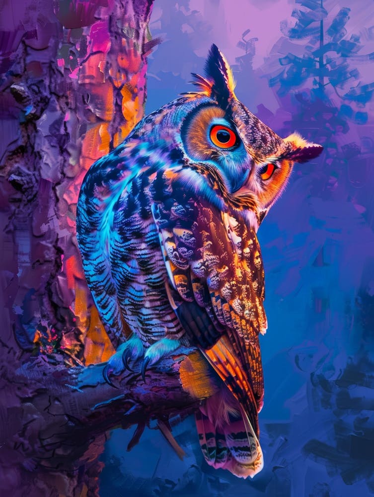 Owl Painting 1