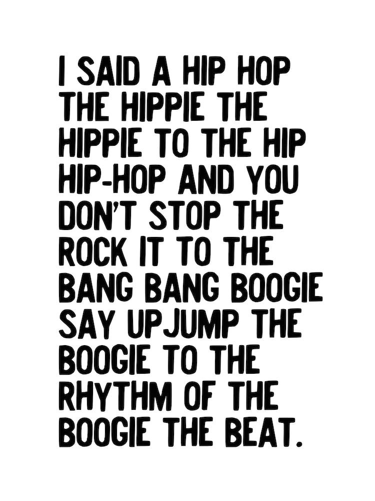Rappers Delight