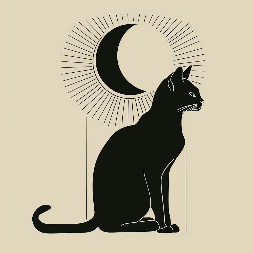 Cat In The Moonlight 10