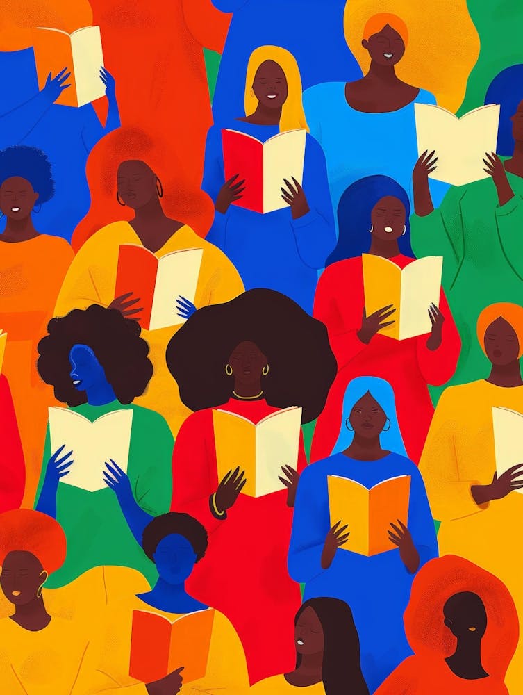 People Reading Books