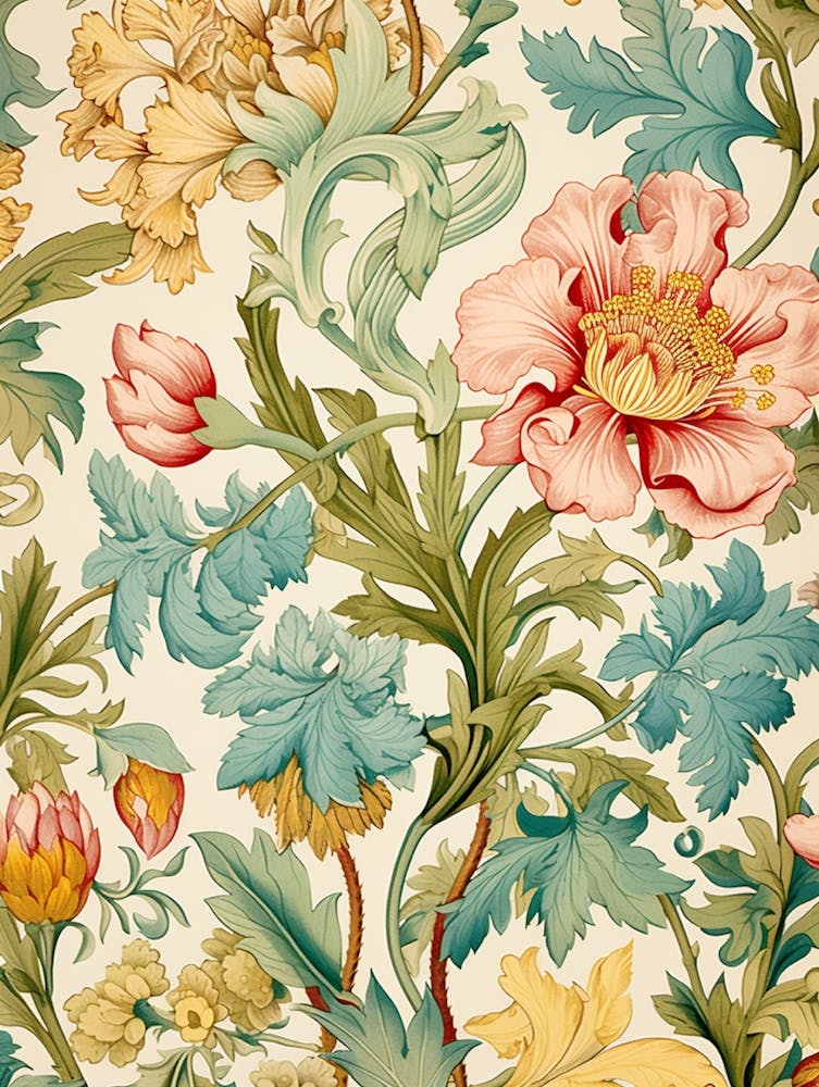 Floral Wallpaper Pattern 11