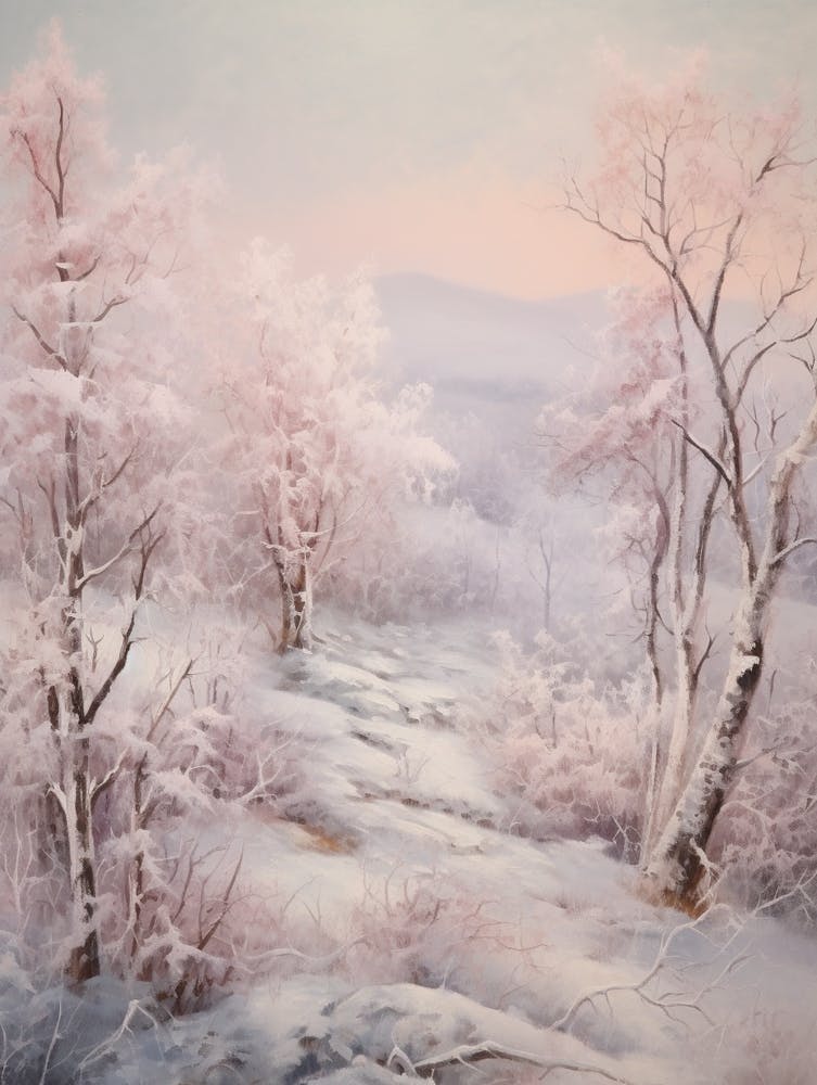 Dreamy Winter Painting Pribaikalsky National Park Russia 3