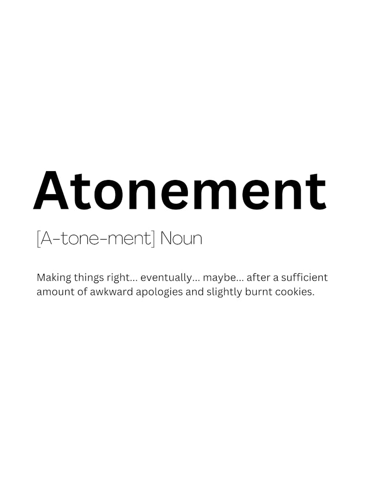 Atonement Definition Meaning