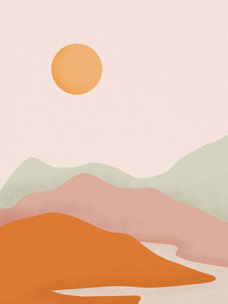 Sun Over The Mountains