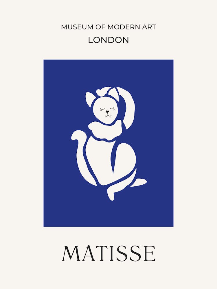 Matisse Blue Cat
