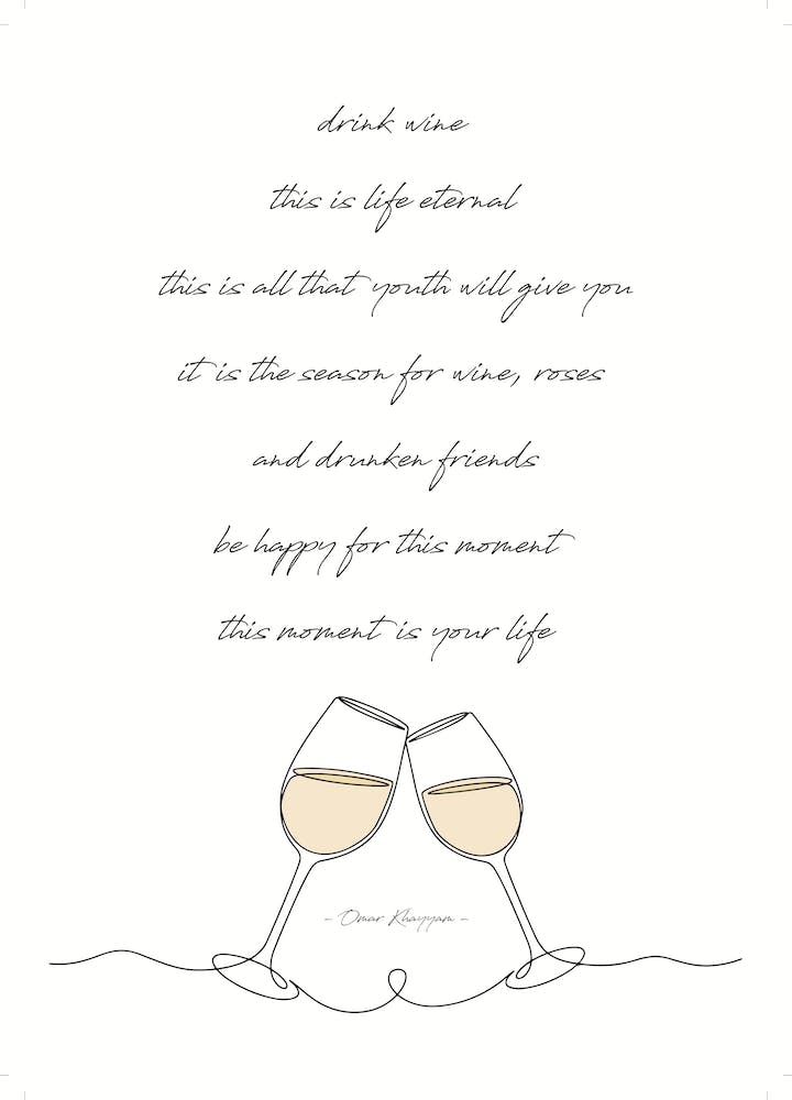 Drink Wine Life Eternal