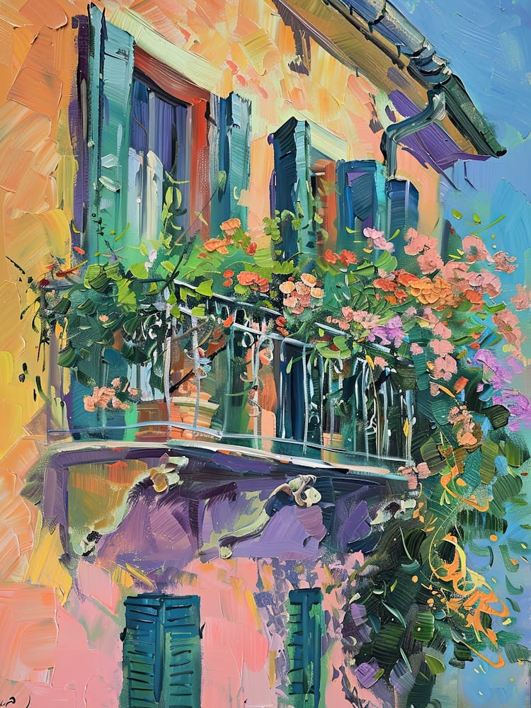 Balkongemälde in Genua 3