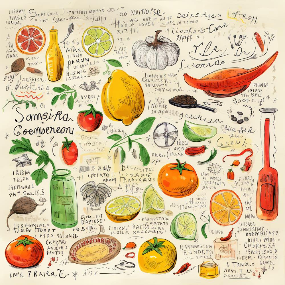 Cooking Recipes Sketchnote 7