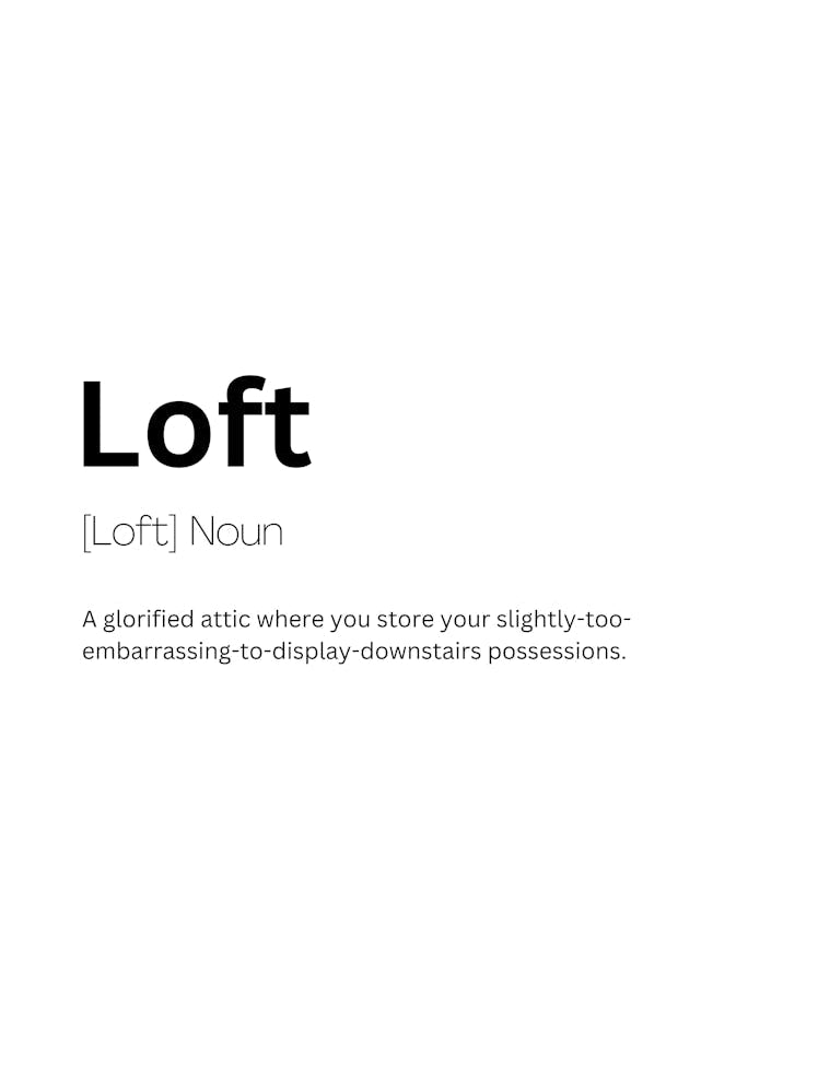 Loft Definition Meaning