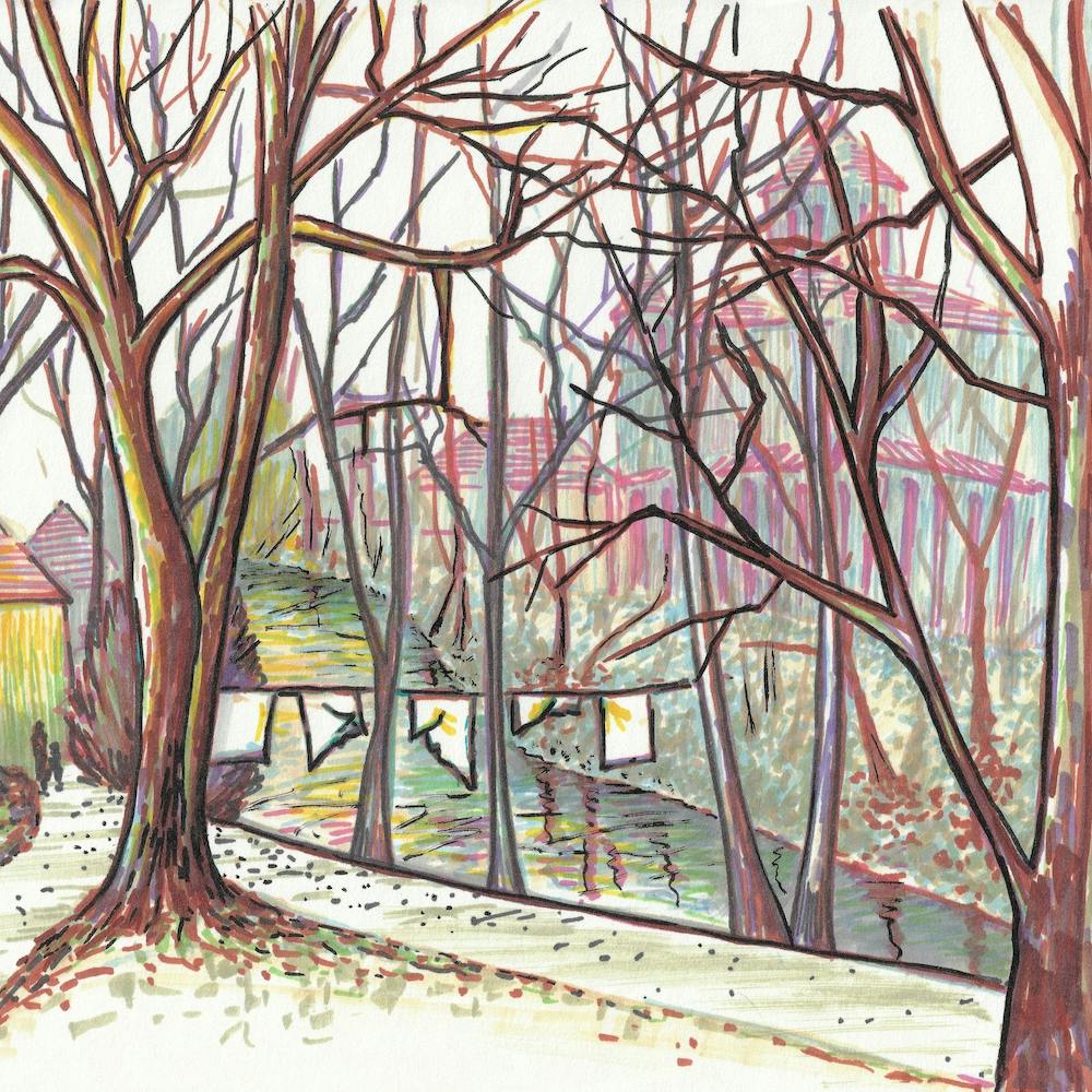 Republic Of Independent Artists Uzupis In Vilnius Square