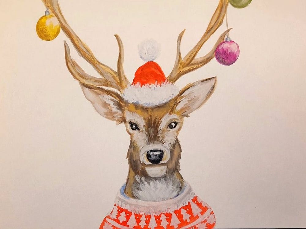 Christmas deer