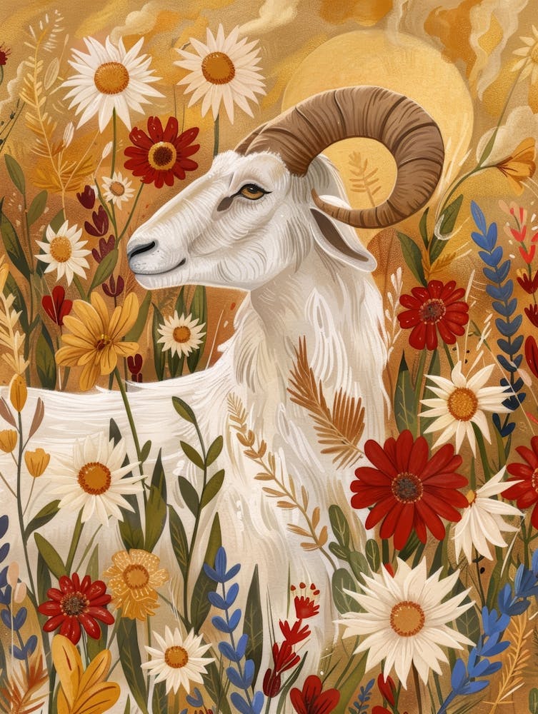 Ram In The Meadow
