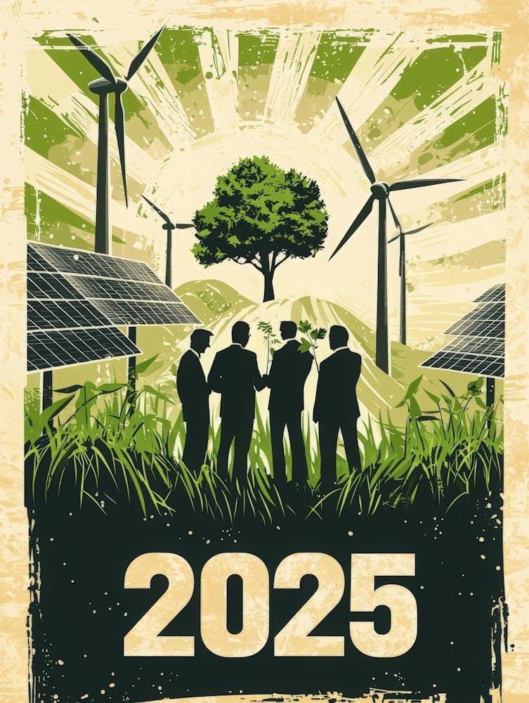 Aihrgdesign A Vintage Style Environmental Poster Imagining A 4