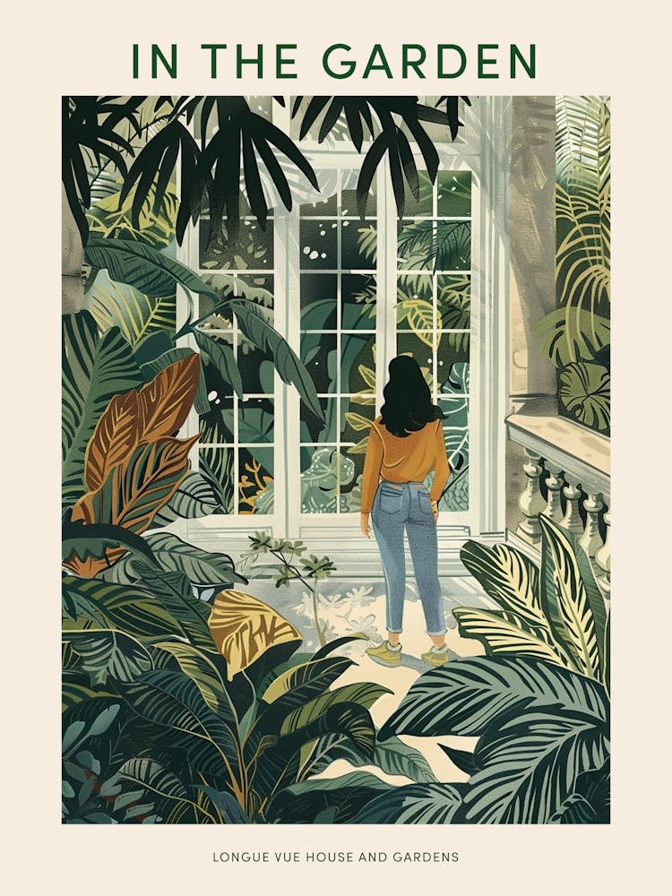 In The Garden Poster Longue Vue House And Gardens Usa 1