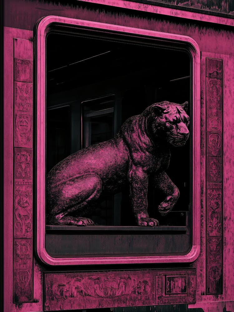 Lion In The Window
