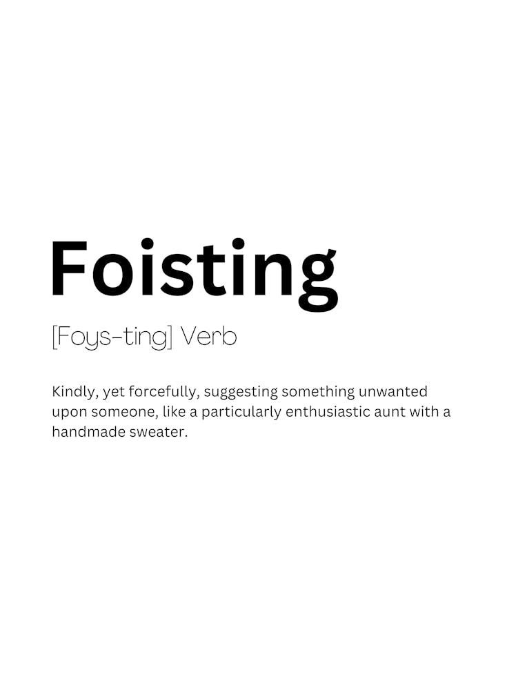 Aufdrängen Definition Bedeutung 1