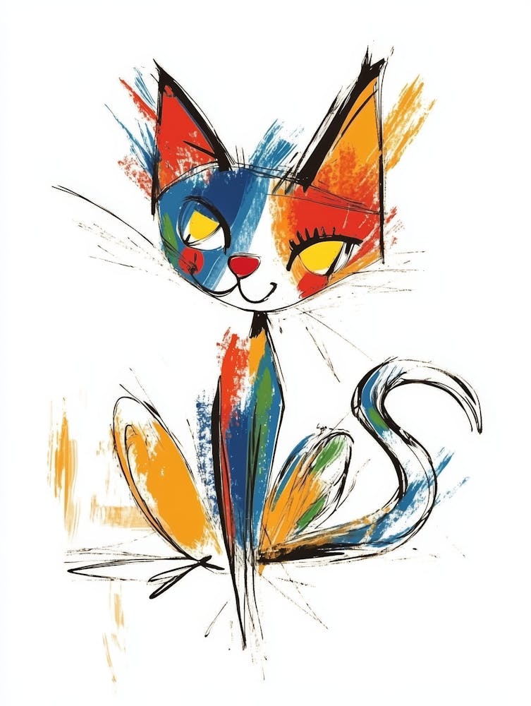 Peinture de Chat 15