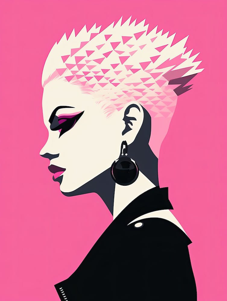 Punk Princess: Shades of Pink Minimalism