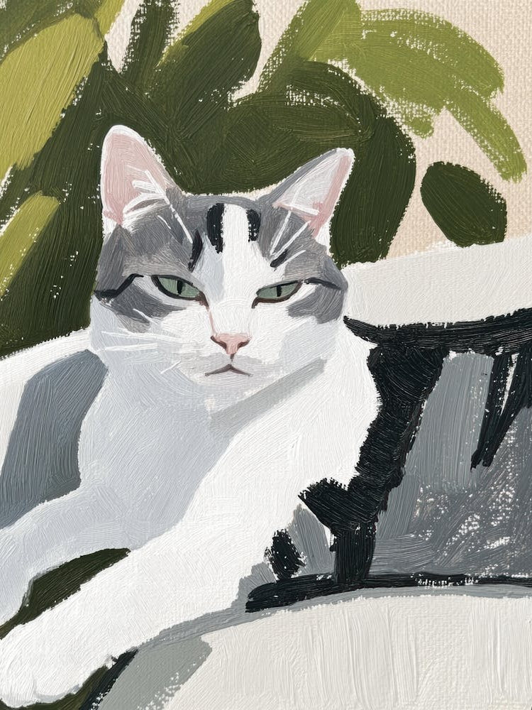 Cat Painting 17