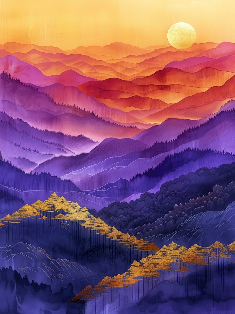 Mineral art abstraction painting