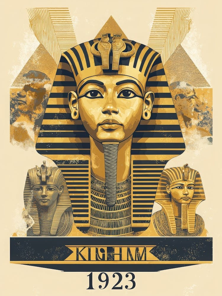 Aihrgdesign A Vintage Travel Poster For The 1923 King Tutankh 81d68ec1 Ff71 4149 Ba79 879f51f5e18c 2