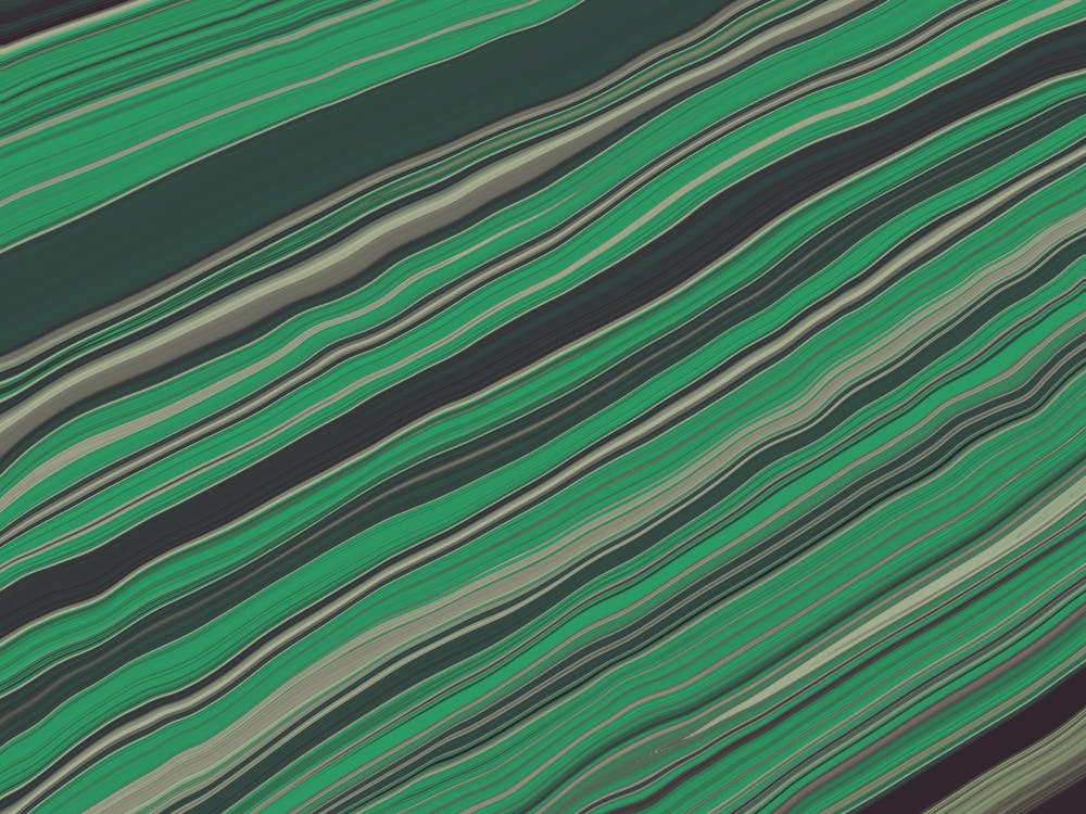 Abstract Green Striped Pattern