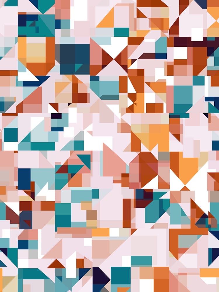 Abstract Geometric Pattern - Neutral