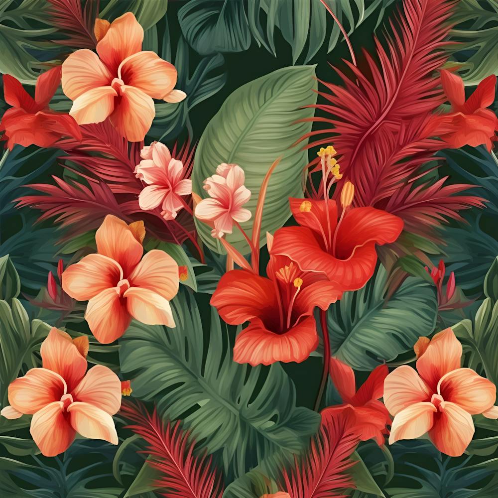 Tropical Flower Bloom