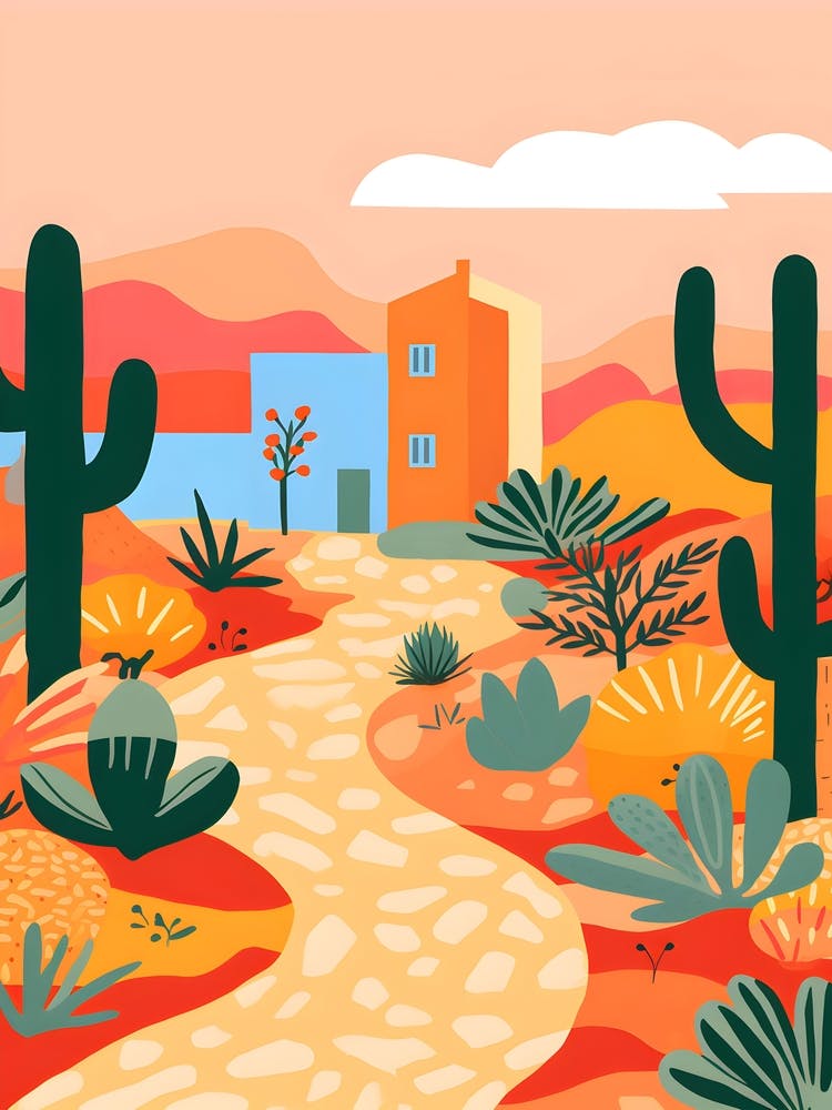 Cactus In The Desert 9