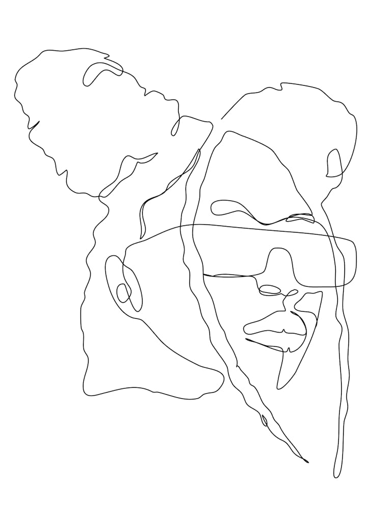 Sie trägt eine Sonnenbrille