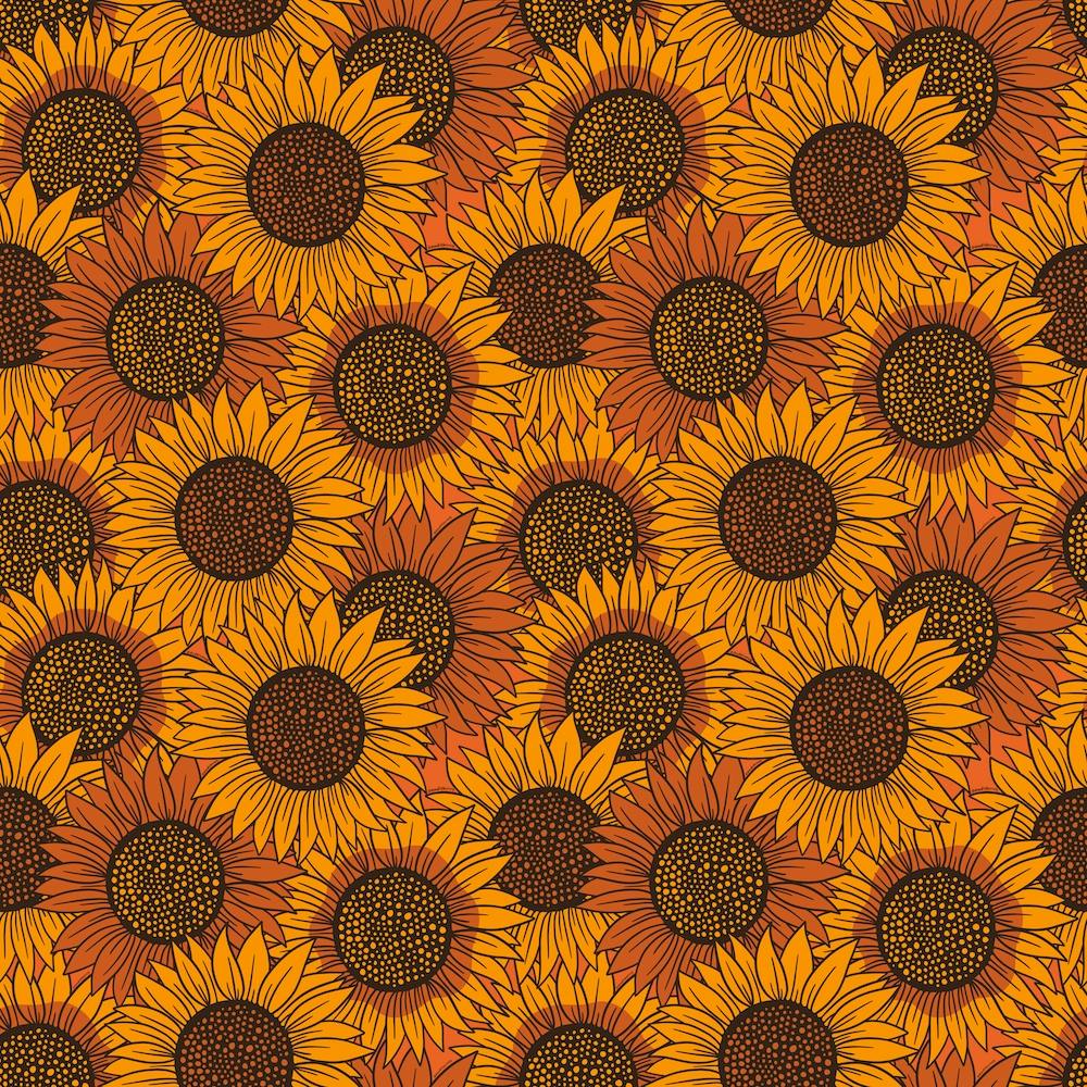 Fall Sunflower Print