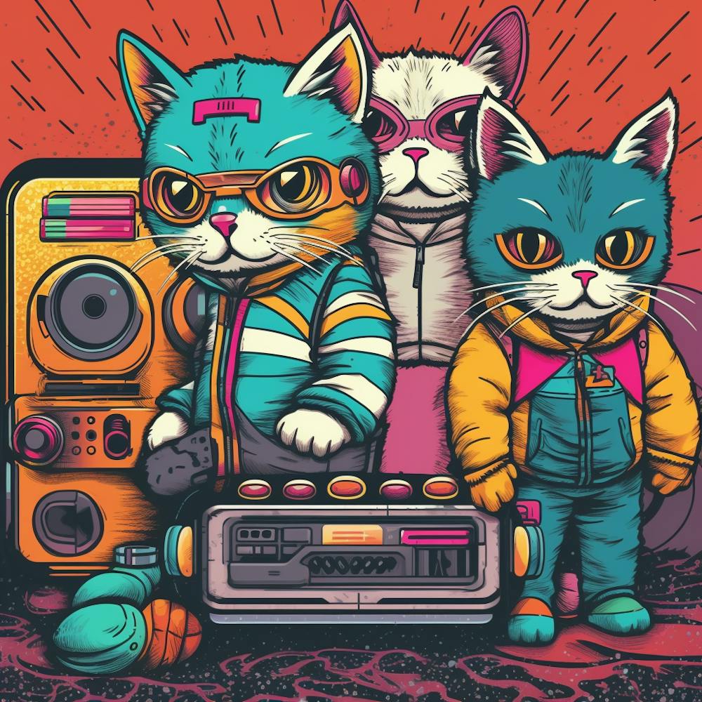 Retro Cats