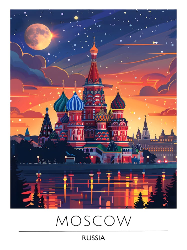 Moscow At Night
