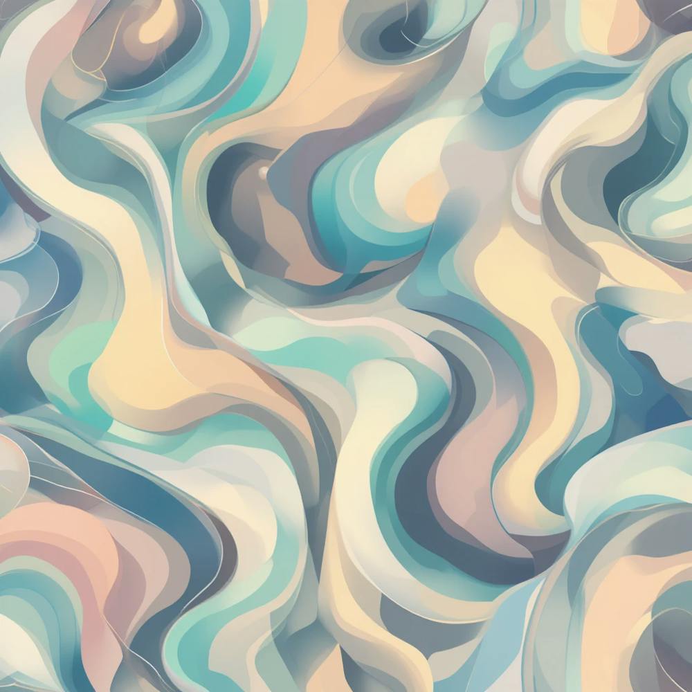 Abstract Wavy Pattern